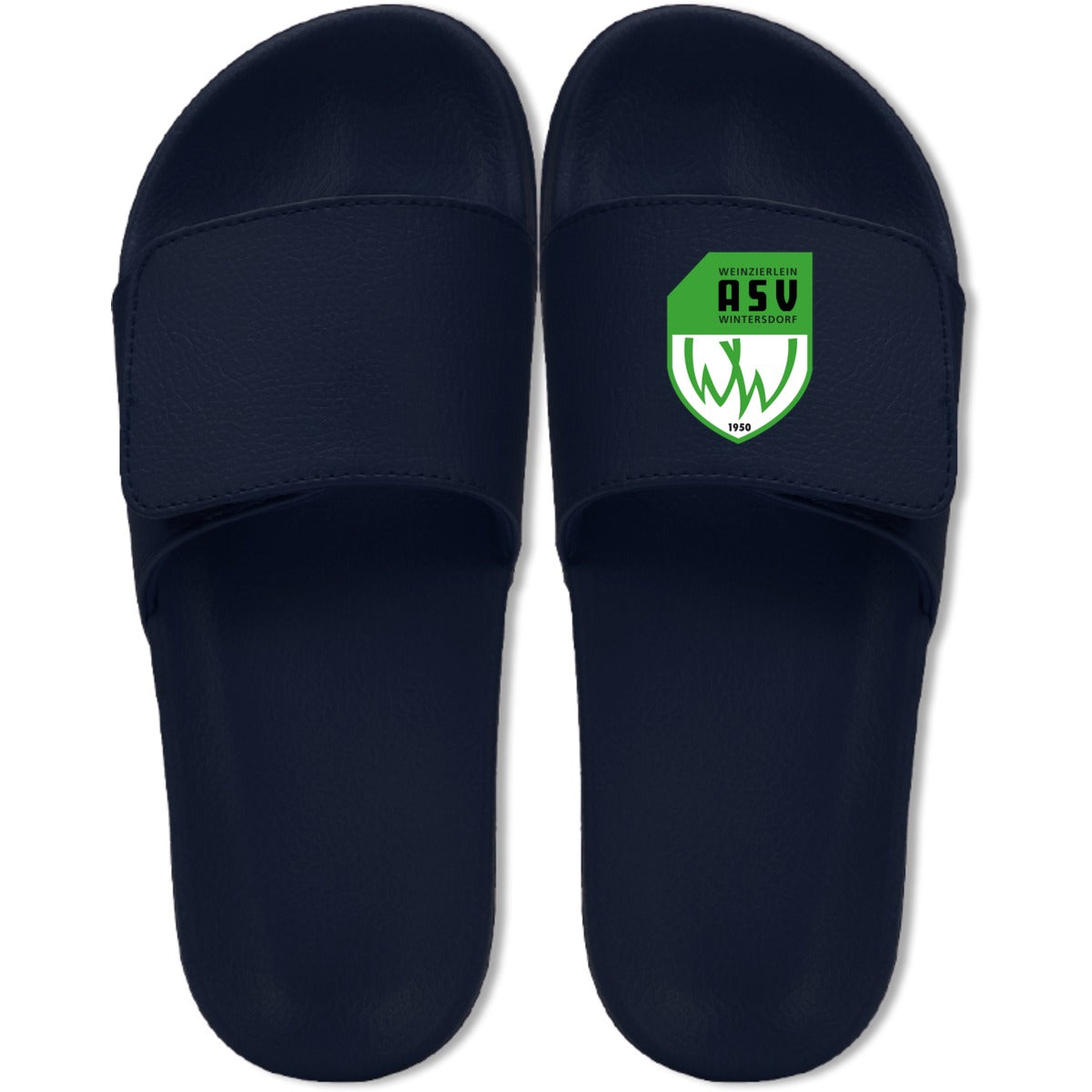 5700-Jakolette – ASV-Wappen mittig groß DK Navy Vorderseite