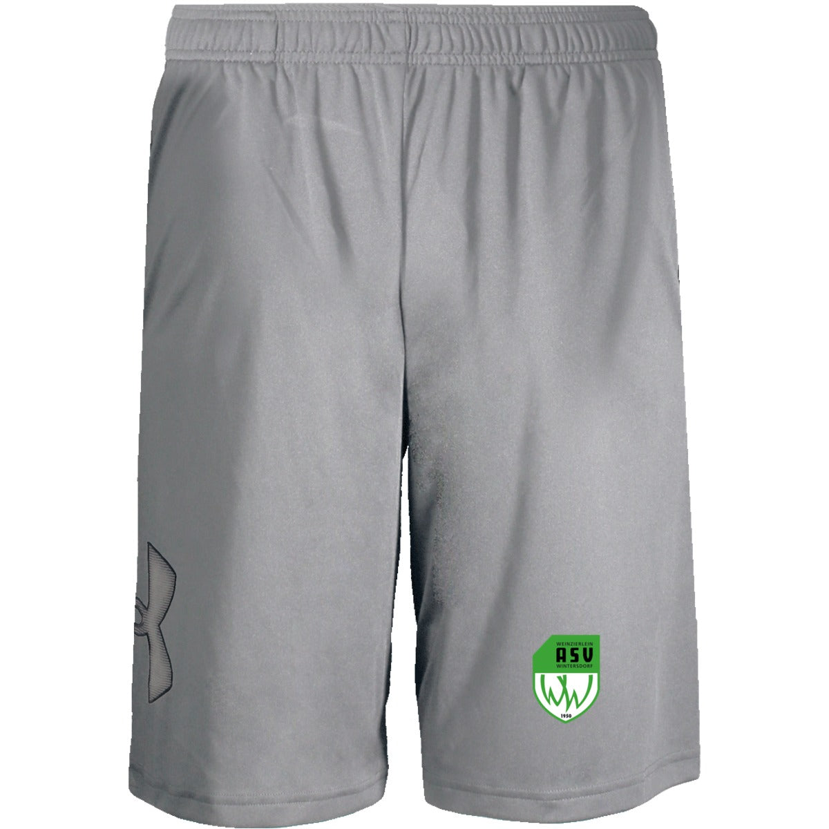 Herren UA Tech Graphic Shorts UA017 1306443 – ASV-Wappen am Bein Steel Vorderseite