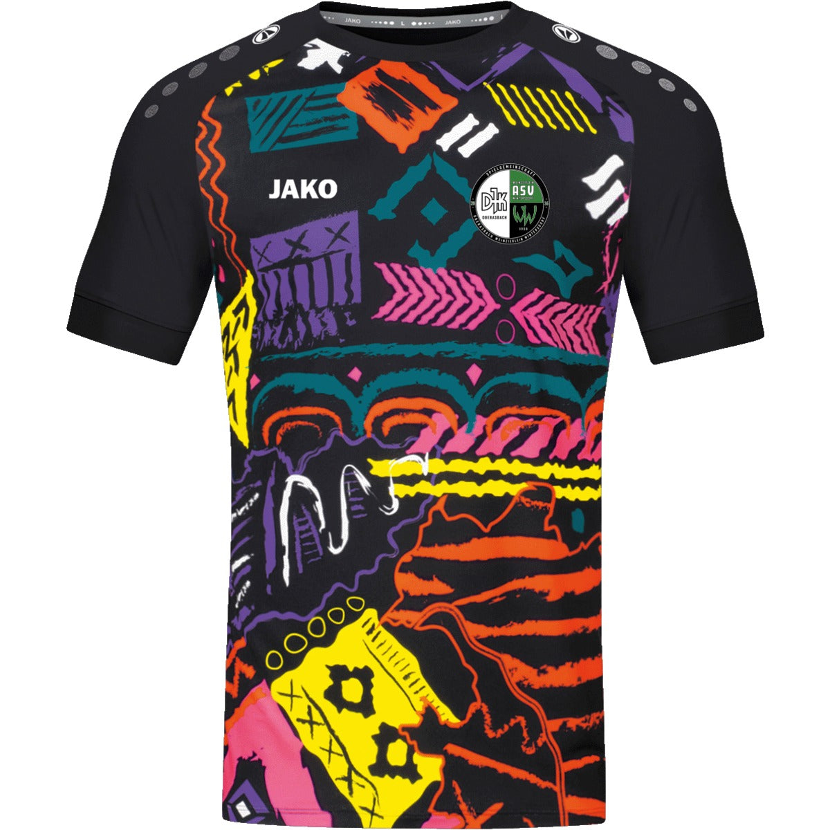 4211-Unisex-Tropicana – Vereinslogo herzseitig Retro Vorderseite