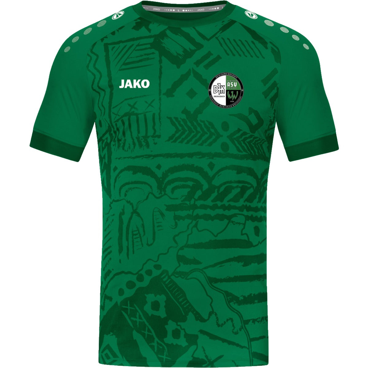 4211-Unisex-Tropicana – Vereinslogo herzseitig Sportgrün Vorderseite
