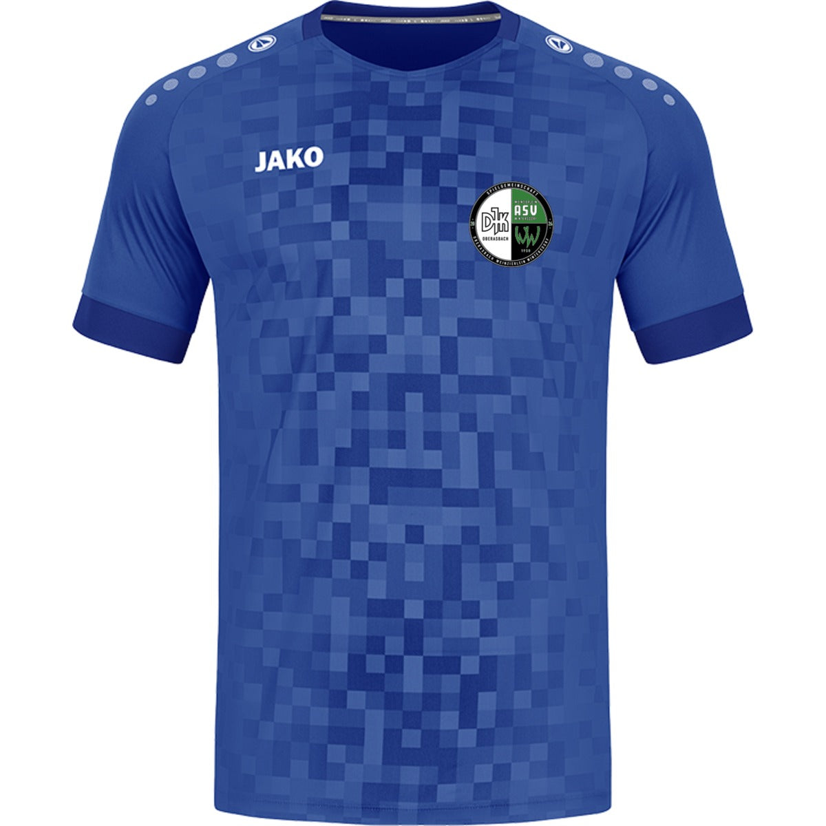 4241-Jako-Pixel-Unisex – Vereinslogo herzseitig Sportroyal Vorderseite