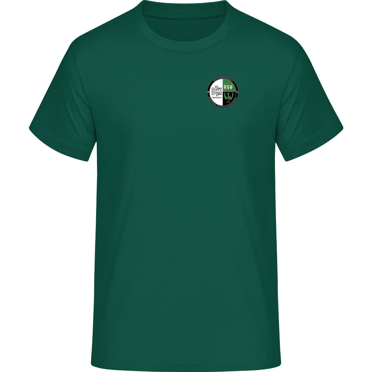 NO. 293 HAKRO T-SHIRT HEAVY – Vereinslogo herzseitig Tanne Vorderseite
