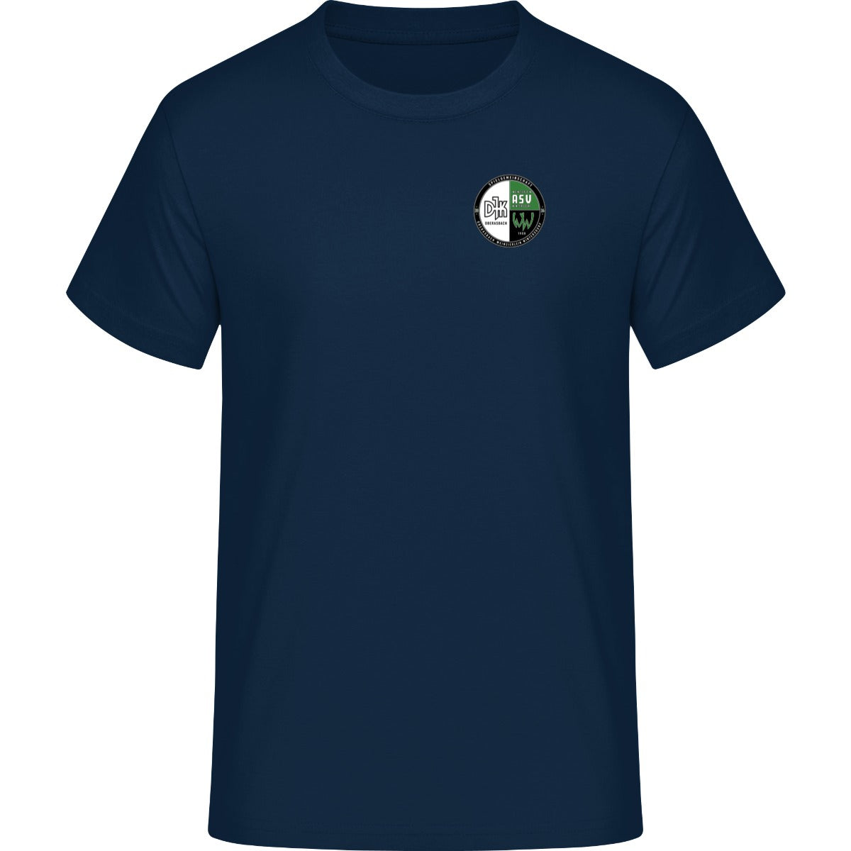 NO. 293 HAKRO T-SHIRT HEAVY – Vereinslogo herzseitig Tinte Vorderseite