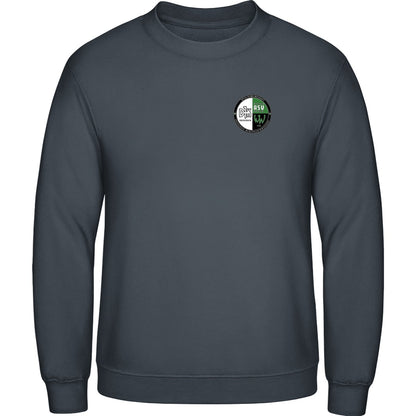 AWDis Sweat Basic Sweatshirt Herren JH030 – Vereinslogo herzseitig Storm Grey Vorderseite