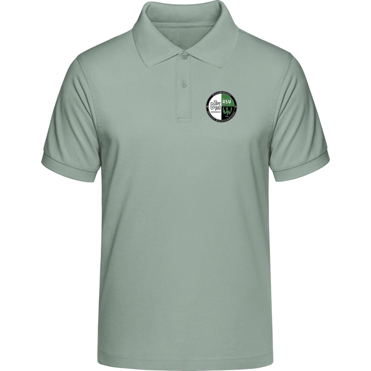 Unisex Poloshirt Prepster STPU331 – Vereinslogo herzseitig Aloe Vorderseite