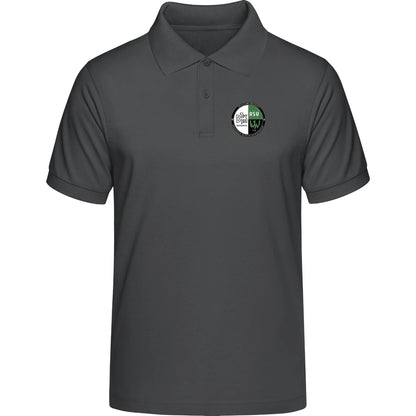 Unisex Poloshirt Prepster STPU331 – Vereinslogo herzseitig Anthracite Vorderseite
