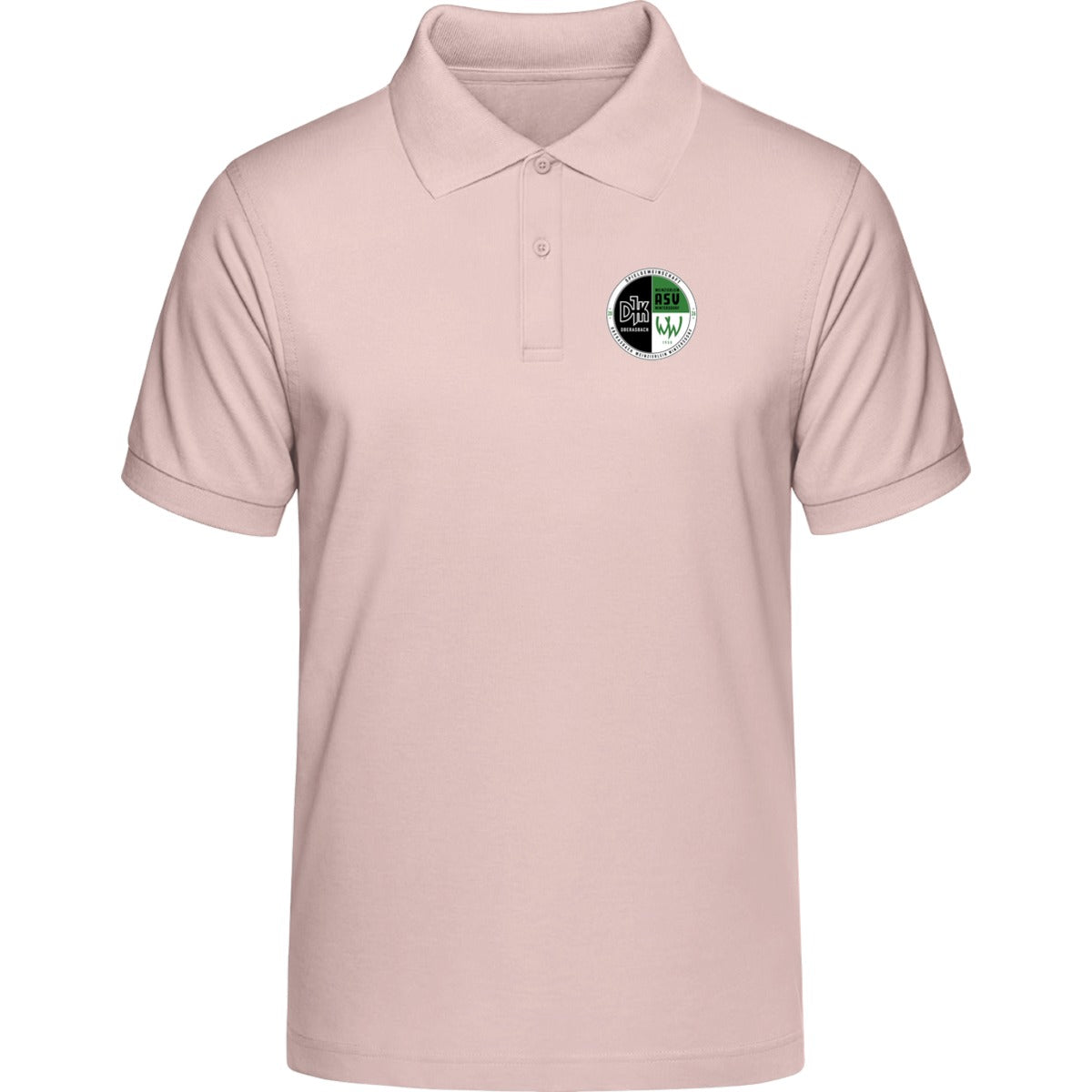 Unisex Poloshirt Prepster STPU331 – Vereinslogo herzseitig Candy Pink Vorderseite