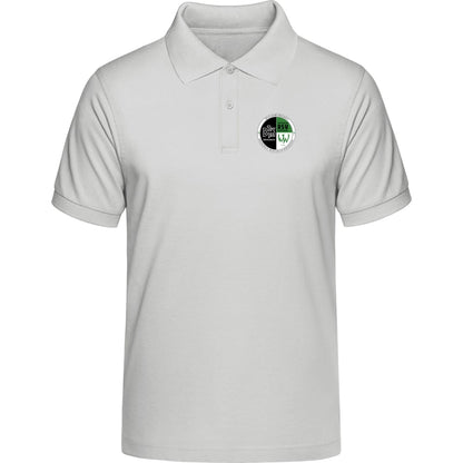 Unisex Poloshirt Prepster STPU331 – Vereinslogo herzseitig Cream Heather Grey Vorderseite