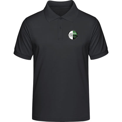 Unisex Poloshirt Prepster STPU331 – Vereinslogo herzseitig Dark Heather Grey Vorderseite