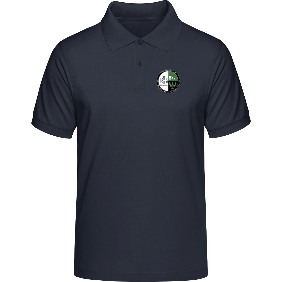 Unisex Poloshirt Prepster STPU331 – Vereinslogo herzseitig French Navy Vorderseite