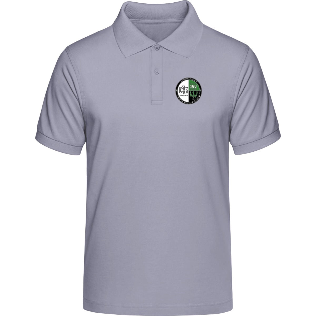 Unisex Poloshirt Prepster STPU331 – Vereinslogo herzseitig Lavender Vorderseite