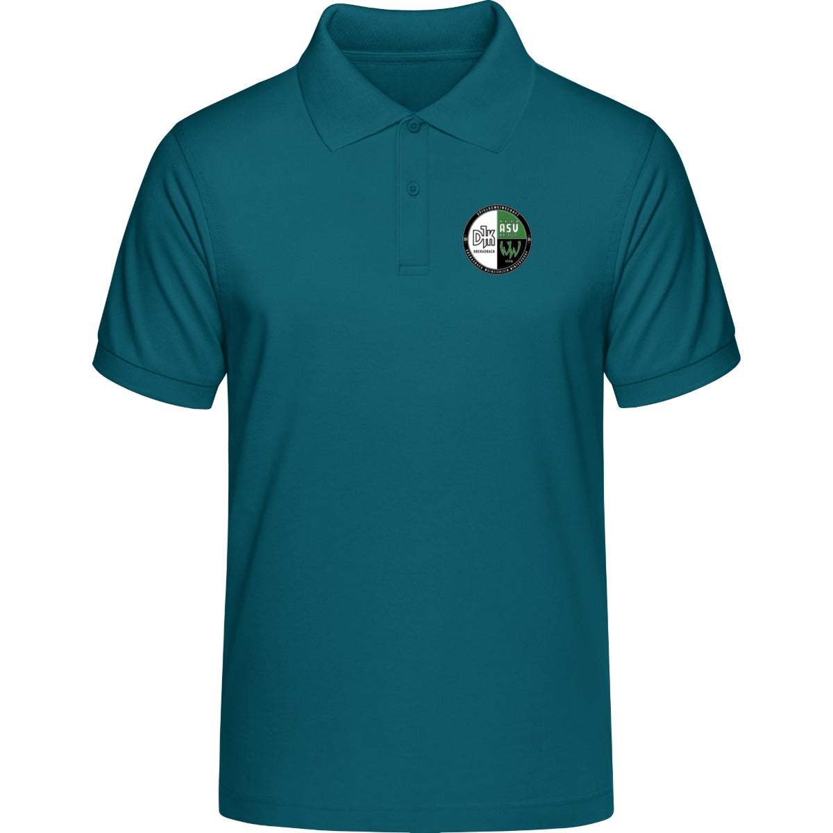Unisex Poloshirt Prepster STPU331 – Vereinslogo herzseitig Ocean Depth Vorderseite