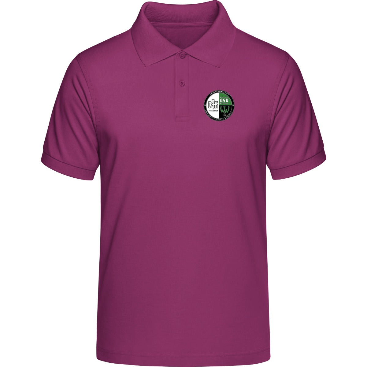 Unisex Poloshirt Prepster STPU331 – Vereinslogo herzseitig Orchid Flower Vorderseite