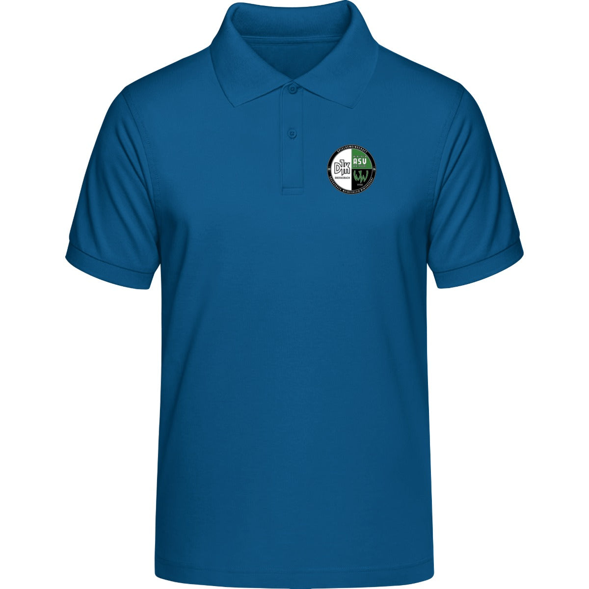 Unisex Poloshirt Prepster STPU331 – Vereinslogo herzseitig Royal Blue Vorderseite