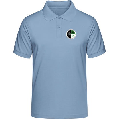 Unisex Poloshirt Prepster STPU331 – Vereinslogo herzseitig Sky Blue Vorderseite