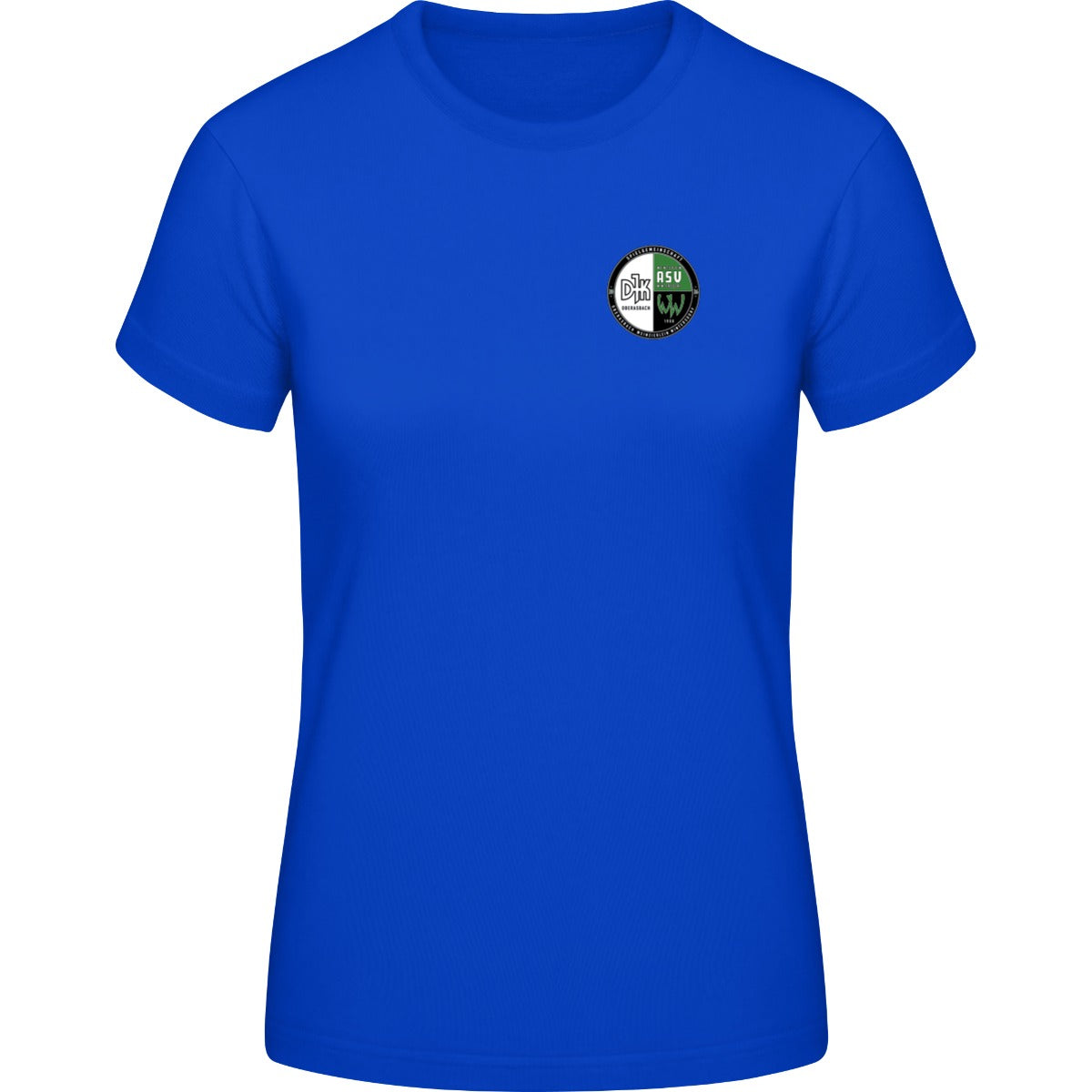 Generic Damen T-Shirt DS001W – Vereinslogo herzseitig Royal Vorderseite
