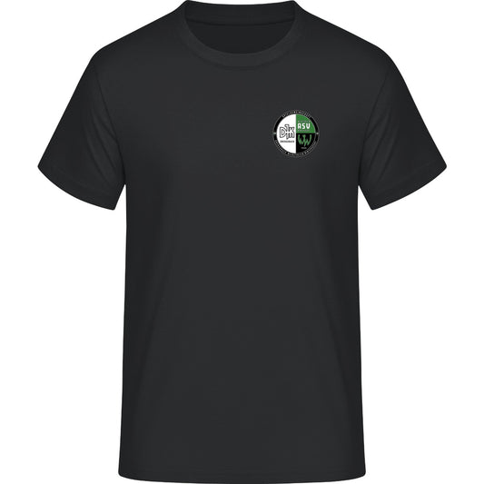 Iconic Unisex T-Shirt Creator 2.0 STTU169 – Vereinslogo herzseitig Black Vorderseite