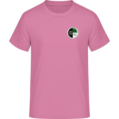 Iconic Unisex T-Shirt Creator 2.0 STTU169 – Vereinslogo herzseitig Bubble Pink Vorderseite