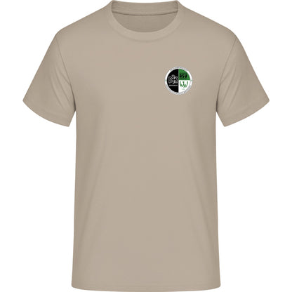 Iconic Unisex T-Shirt Creator 2.0 STTU169 – Vereinslogo herzseitig Desert Dust Vorderseite