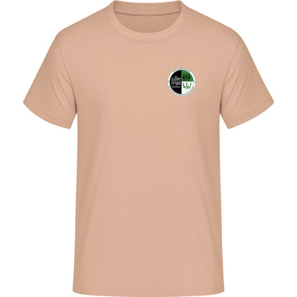 Iconic Unisex T-Shirt Creator 2.0 STTU169 – Vereinslogo herzseitig Fraiche Peche Vorderseite