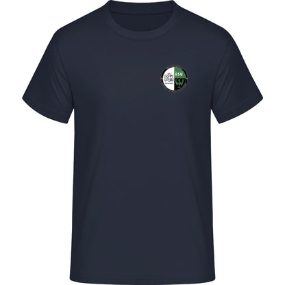 Iconic Unisex T-Shirt Creator 2.0 STTU169 – Vereinslogo herzseitig French Navy Vorderseite