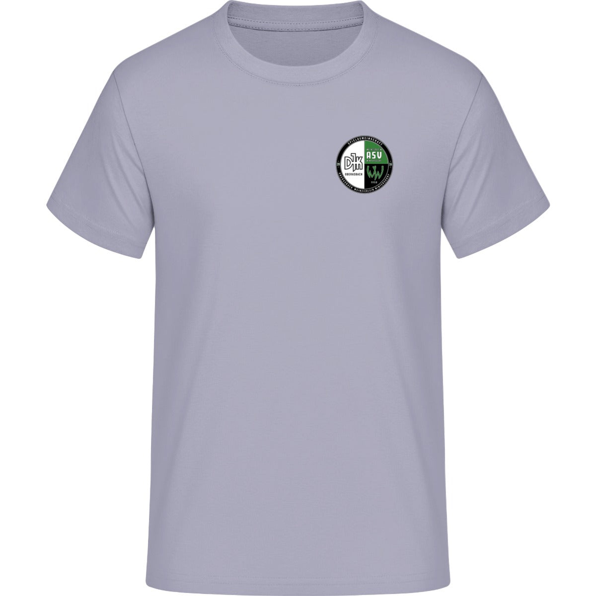 Iconic Unisex T-Shirt Creator 2.0 STTU169 – Vereinslogo herzseitig Lavender Vorderseite
