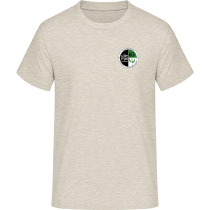 Iconic Unisex T-Shirt Creator 2.0 STTU169 – Vereinslogo herzseitig Natural Raw Vorderseite