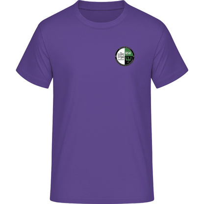 Iconic Unisex T-Shirt Creator 2.0 STTU169 – Vereinslogo herzseitig Purple Love Vorderseite