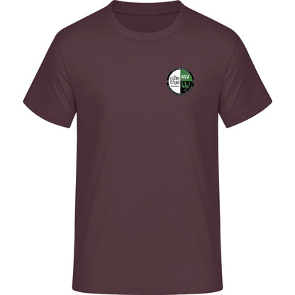 Iconic Unisex T-Shirt Creator 2.0 STTU169 – Vereinslogo herzseitig Red Brown Vorderseite