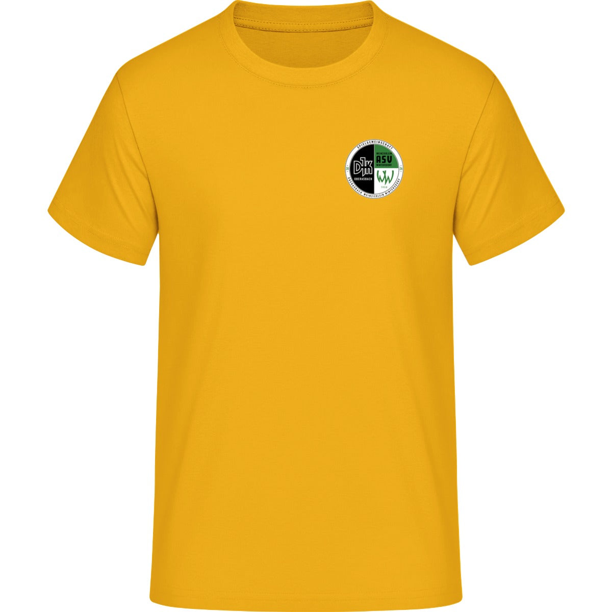 Iconic Unisex T-Shirt Creator 2.0 STTU169 – Vereinslogo herzseitig Spectra Yellow Vorderseite