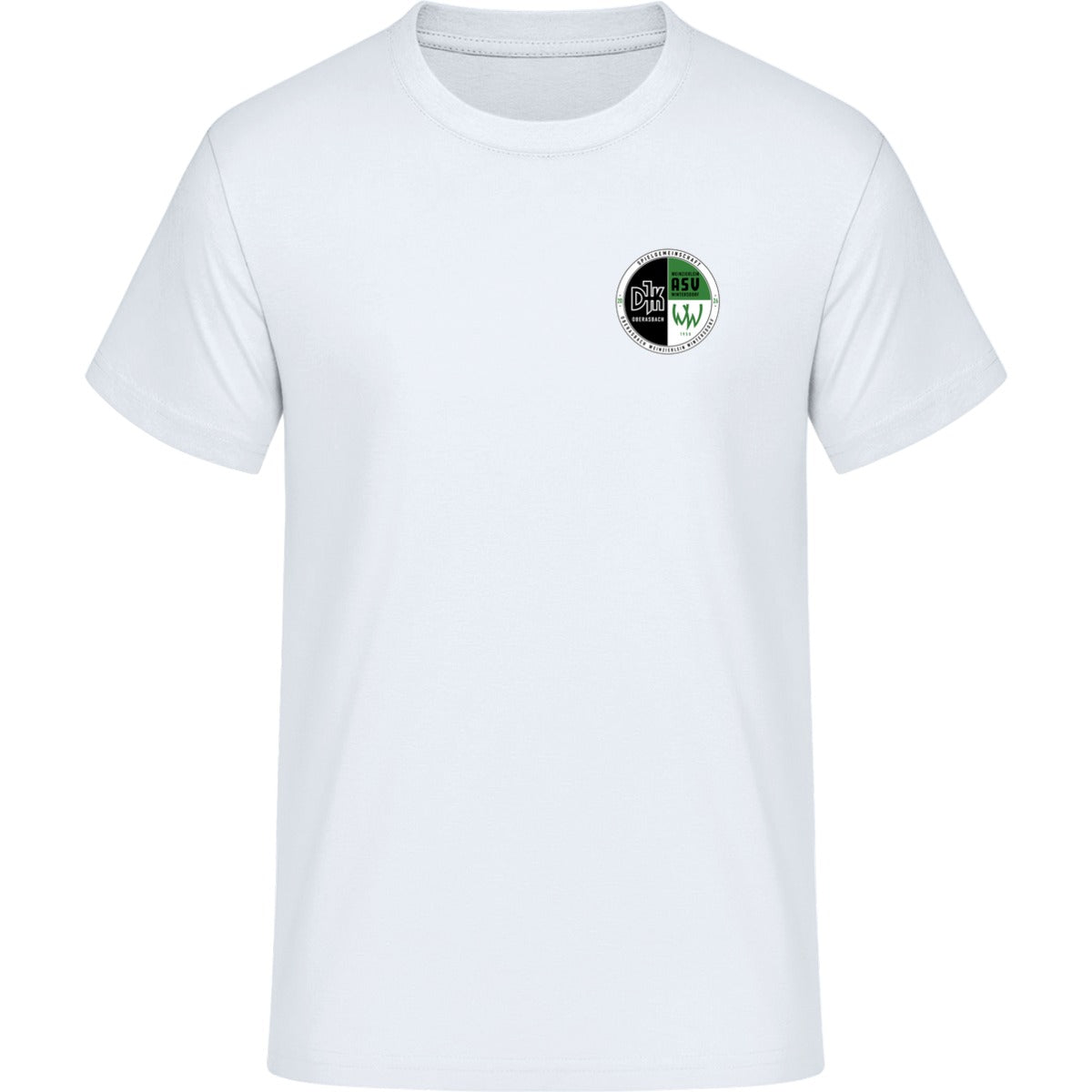 Iconic Unisex T-Shirt Creator 2.0 STTU169 – Vereinslogo herzseitig White Vorderseite