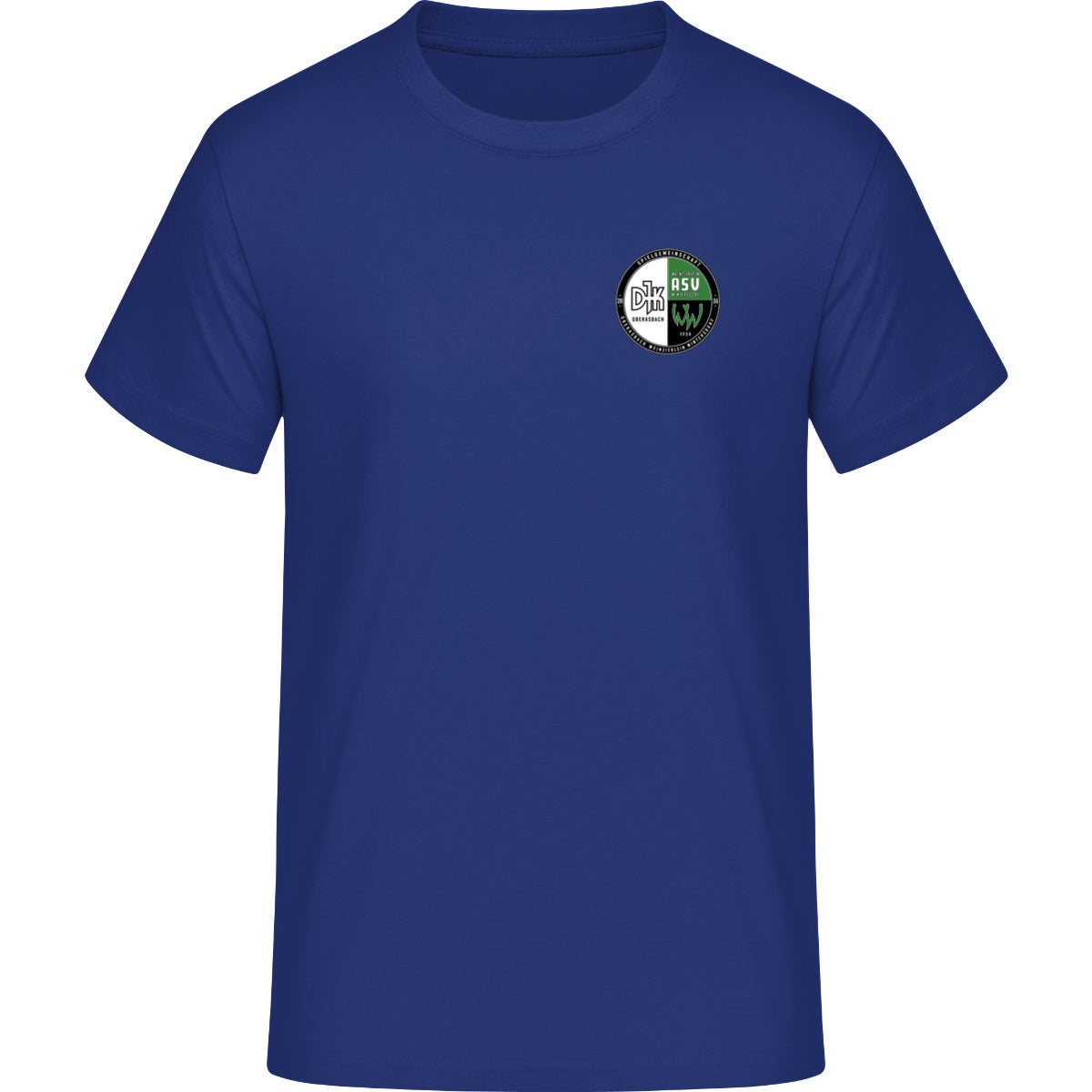 Iconic Unisex T-Shirt Creator 2.0 STTU169 – Vereinslogo herzseitig Worker Blue Vorderseite