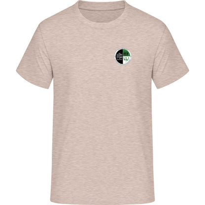 Schweres Unisex T-Shirt Sparker 2.0 STTU171 – Vereinslogo herzseitig Eco Heather Vorderseite