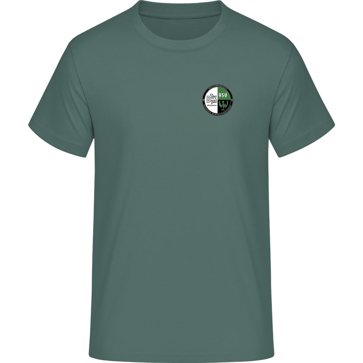 Schweres Unisex T-Shirt Sparker 2.0 STTU171 – Vereinslogo herzseitig Green Bay Vorderseite