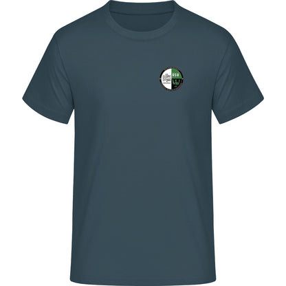 Schweres Unisex T-Shirt Sparker 2.0 STTU171 – Vereinslogo herzseitig Stargazer Vorderseite