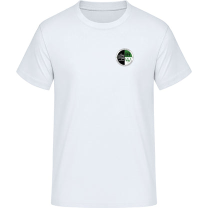 Schweres Unisex T-Shirt Sparker 2.0 STTU171 – Vereinslogo herzseitig White Vorderseite