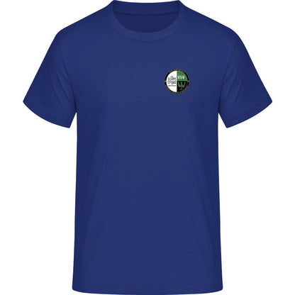 Schweres Unisex T-Shirt Sparker 2.0 STTU171 – Vereinslogo herzseitig Worker Blue Vorderseite