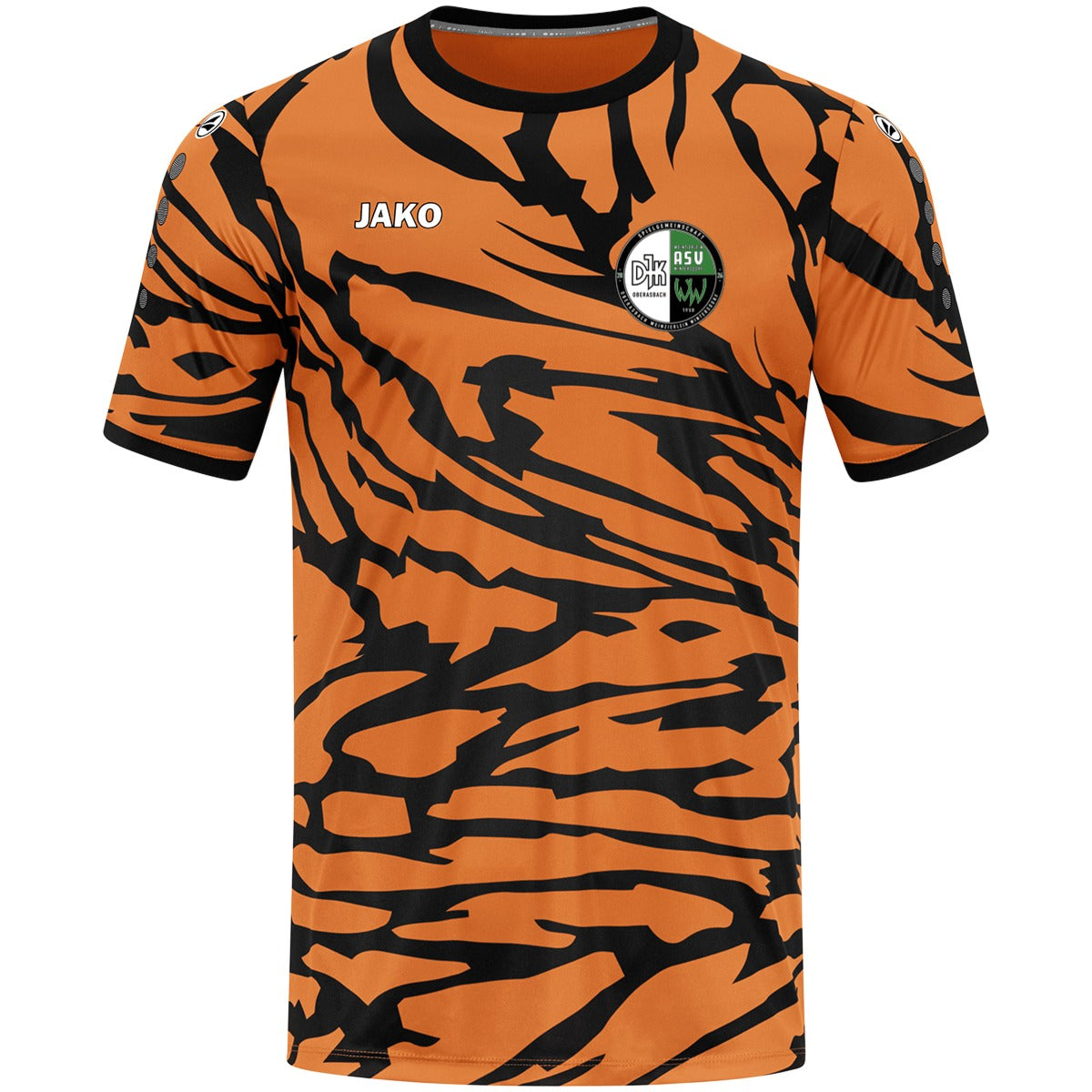 4242-Animal-Unisex – Vereinslogo herzseitig Neonorange/Schwarz Vorderseite