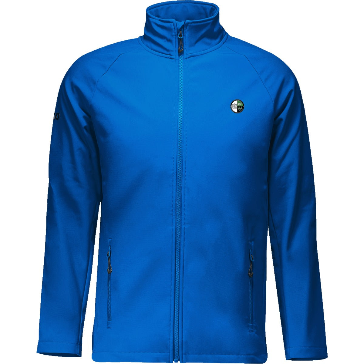 7604M-Herren – Vereinslogo herzseitig Royal Vorderseite