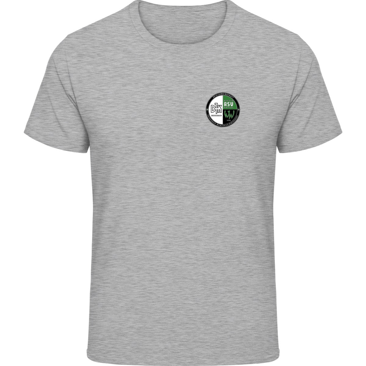 Gildan Softstyle T-Shirt Men – Vereinslogo herzseitig Sport Grey Vorderseite