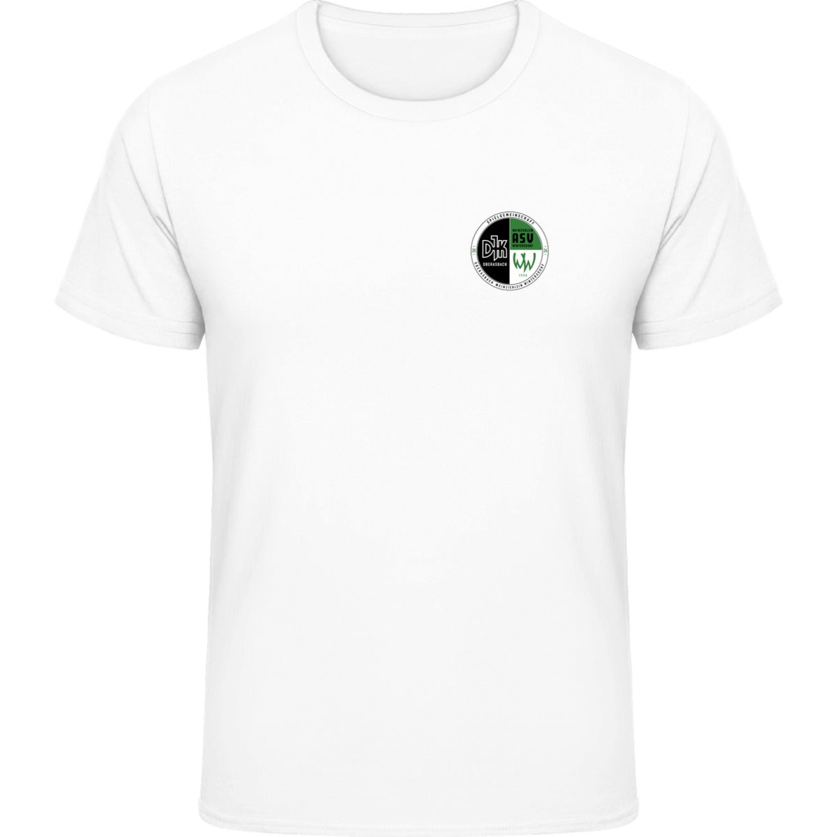 Gildan Softstyle T-Shirt Men – Vereinslogo herzseitig White Vorderseite