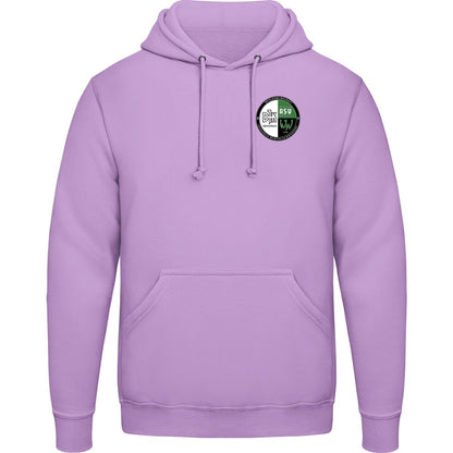 College Hoodie JH001 – Vereinslogo herzseitig Lavender Vorderseite