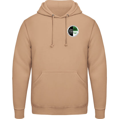 College Hoodie JH001 – Vereinslogo herzseitig Nude Vorderseite