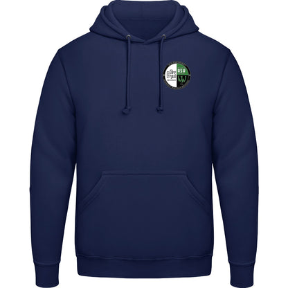 College Hoodie JH001 – Vereinslogo herzseitig Oxford Navy Vorderseite