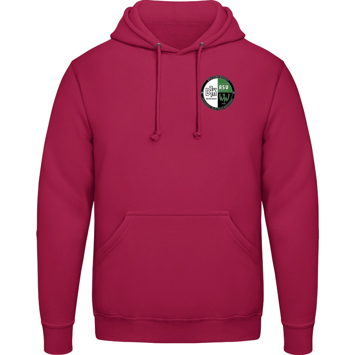 College Hoodie JH001 – Vereinslogo herzseitig Red Hot Chilli Vorderseite