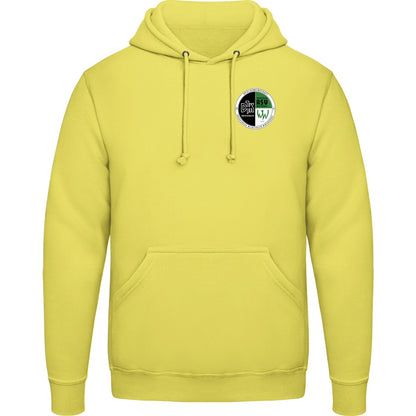 College Hoodie JH001 – Vereinslogo herzseitig Sherbet Lemon Vorderseite