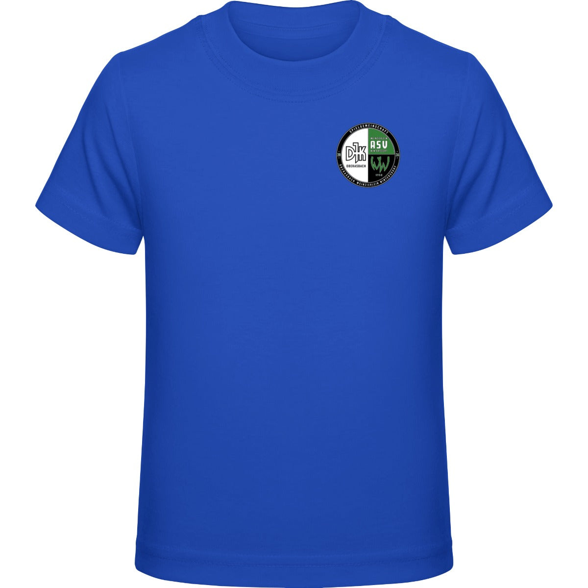 Kids Premium T-Shirt E399 – Vereinslogo herzseitig Royal Vorderseite