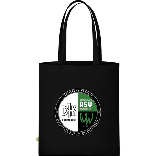 Henkeltasche WM101 – Vereinslogo mittig groß Black Vorderseite