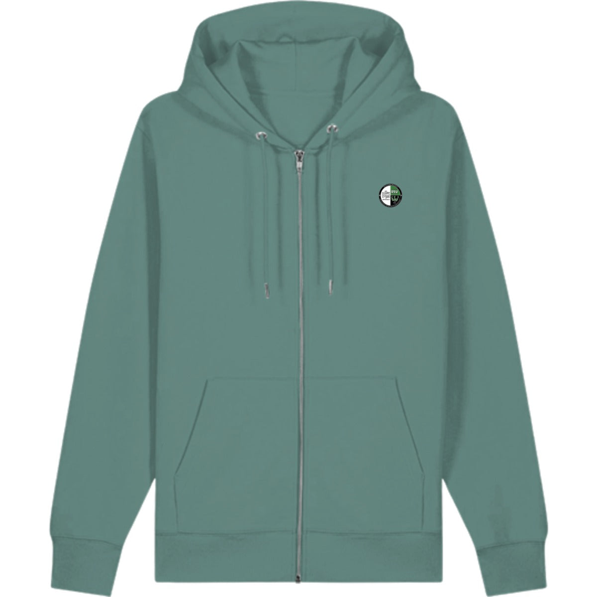 Zip Hoodie Cultivator 2.0 STSU179 – Vereinslogo herzseitig Green Bay Vorderseite