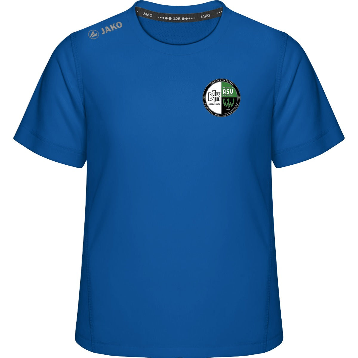 Premium Laufshirt Run 2.0 Kinder 6175K – Vereinslogo herzseitig Royal Vorderseite